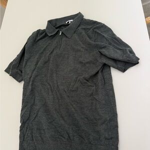 Reiss Charcoal Polo Shirt